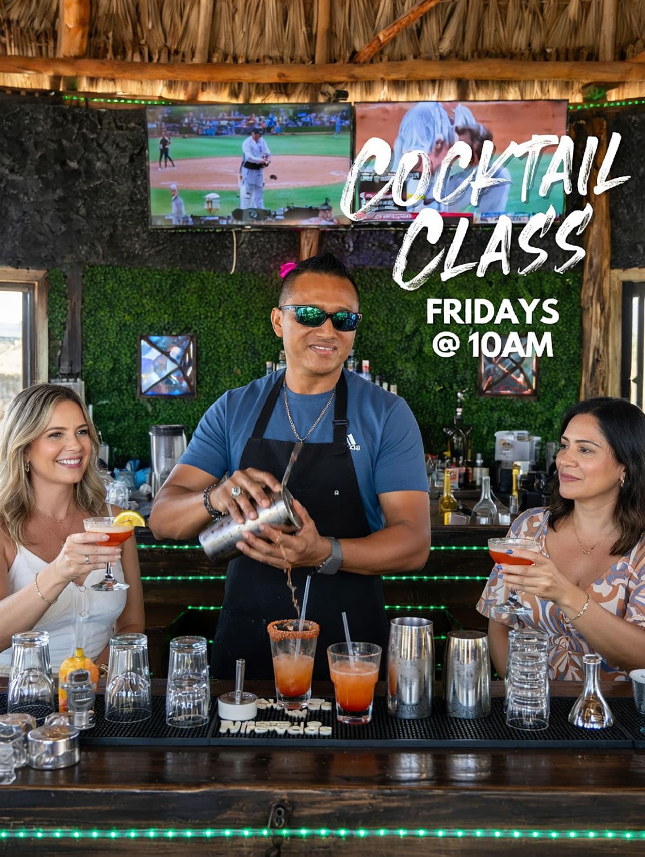 Bartending Class at The Mayan